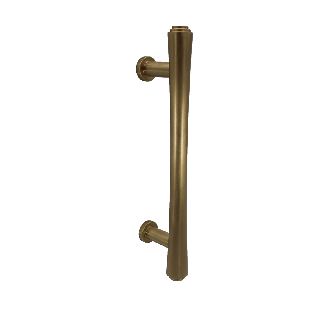 Art Deco Door Pull 8 inch Side