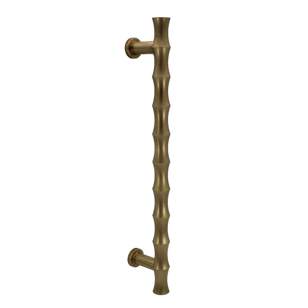 Bamboo Door Pull 12 inch Side