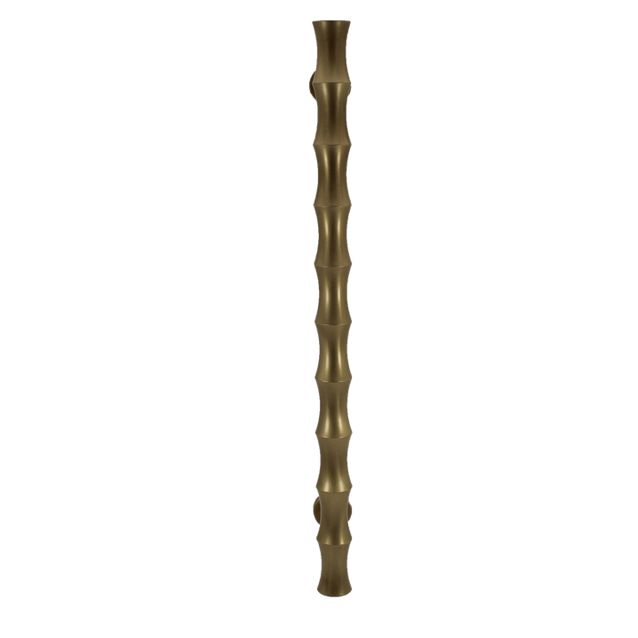 Bamboo Door Pull 12 inch Front