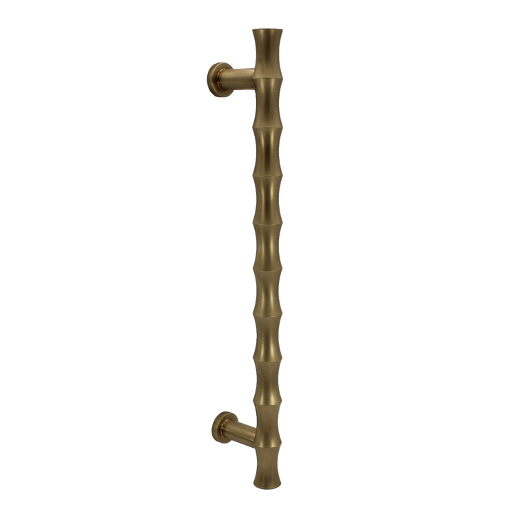 Bamboo Door Pull 12 inch Side