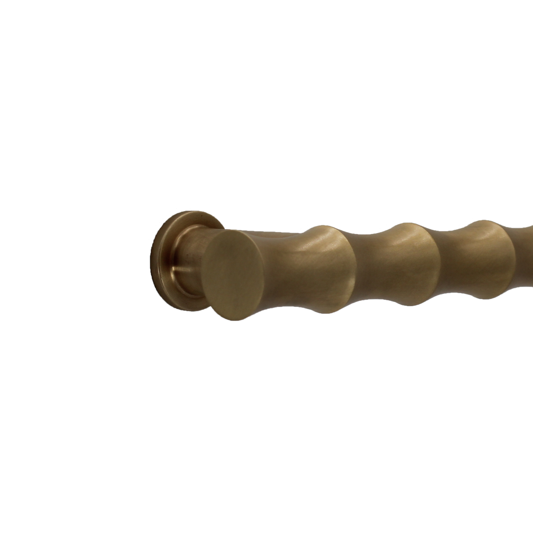 Bamboo Door Pull 8 inch Alt Side