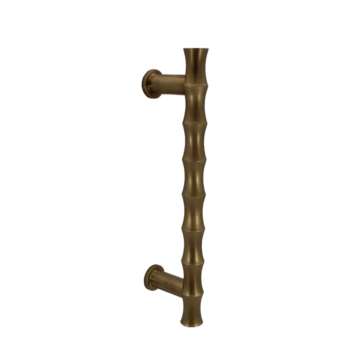 Bamboo Door Pull 8 inch Side