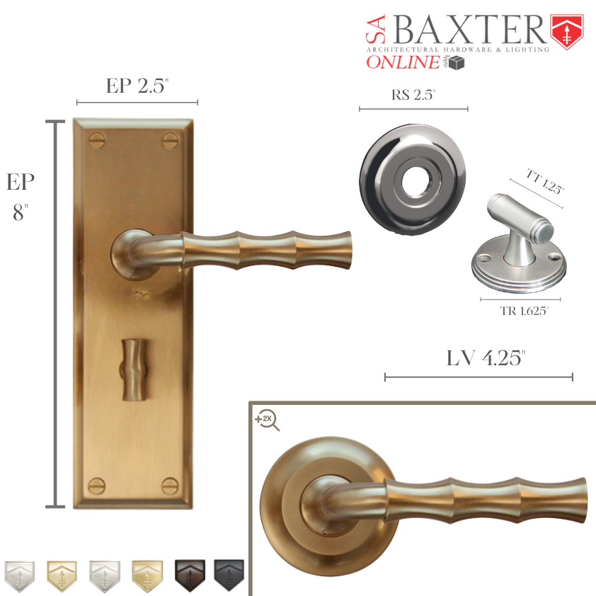 Bamboo Door Lever