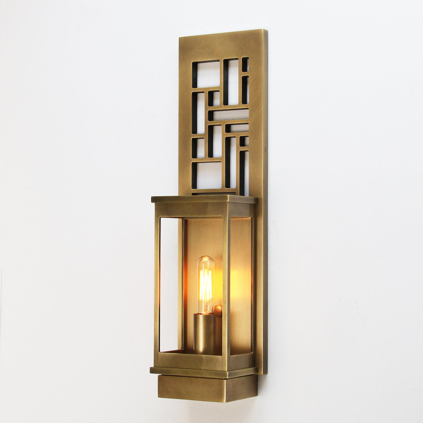 Rectilinear Mosaic Wall Sconce - 4028