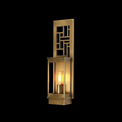Rectilinear Mosaic Wall Sconce - 4028