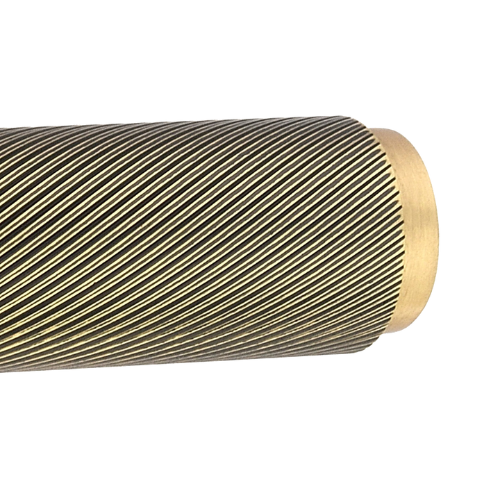 Swirl Knurled Door Lever Set