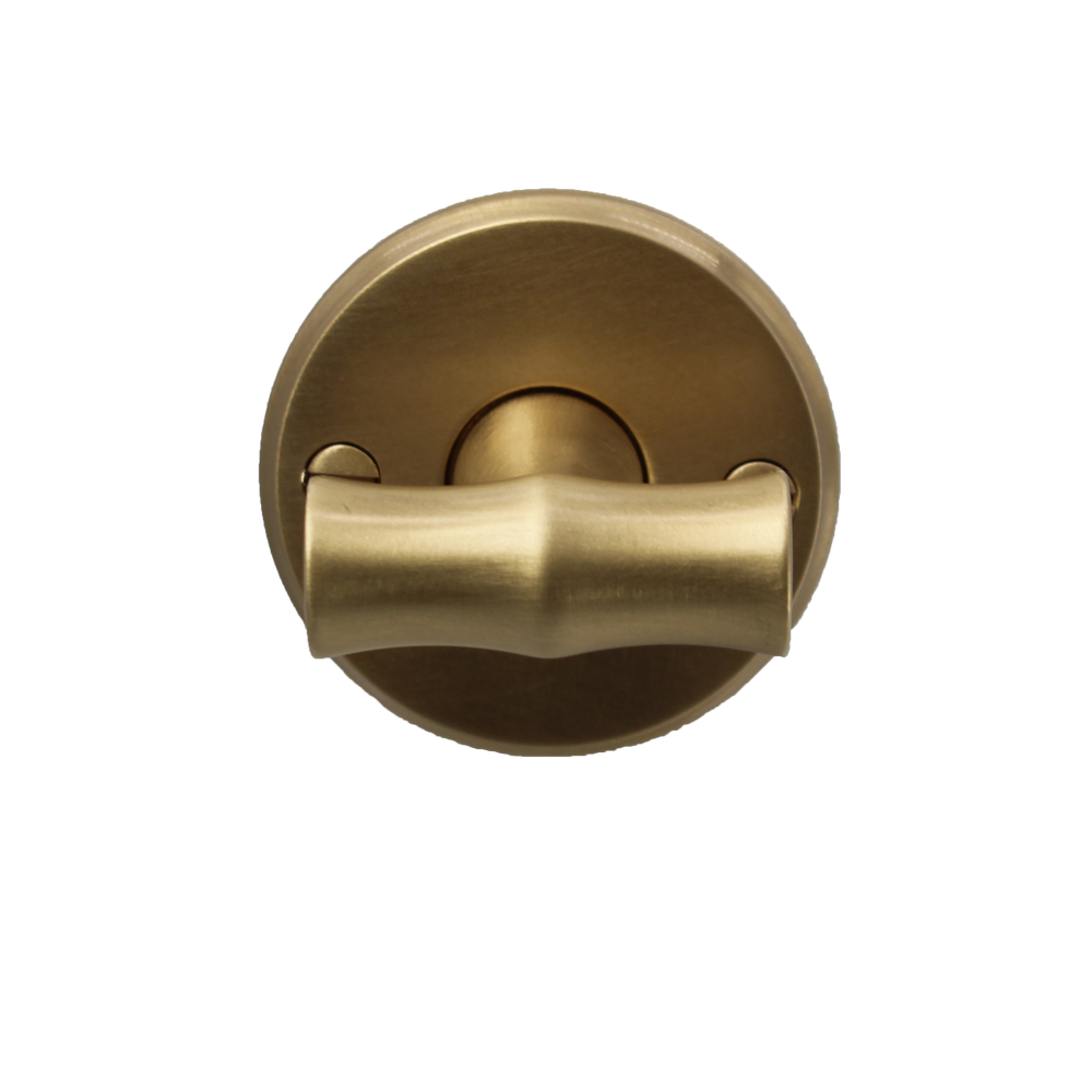 Bamboo Thumb Turn Front