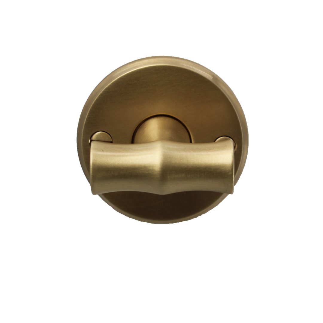 Bamboo Thumb Turn Front